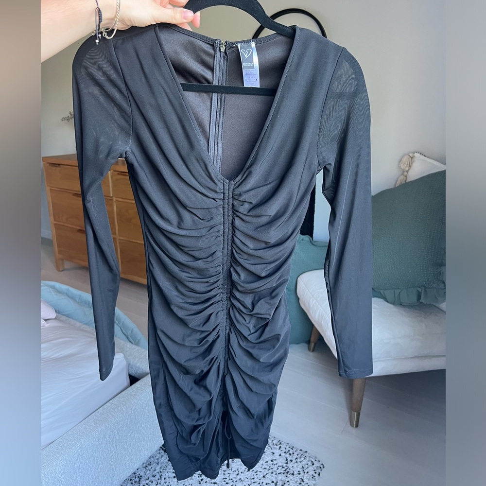 Black mini dress Small